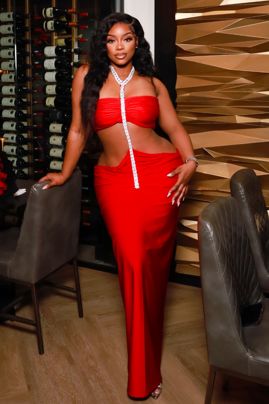 Illusion Hourglass Dress