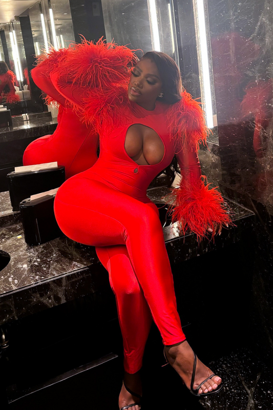 Feather Flame Jumpsuit