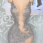 Valentina Rhinestone Dress