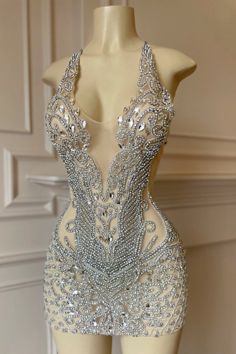 Lala Rhinestone Dress