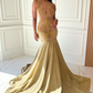 Lola Gold Glitter Rhinestone Dress