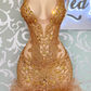 Lala Rhinestone Dress