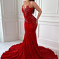 Mara Red Sequin Dress