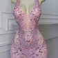 Lala Rhinestone Dress