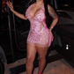 Lala Rhinestone Dress