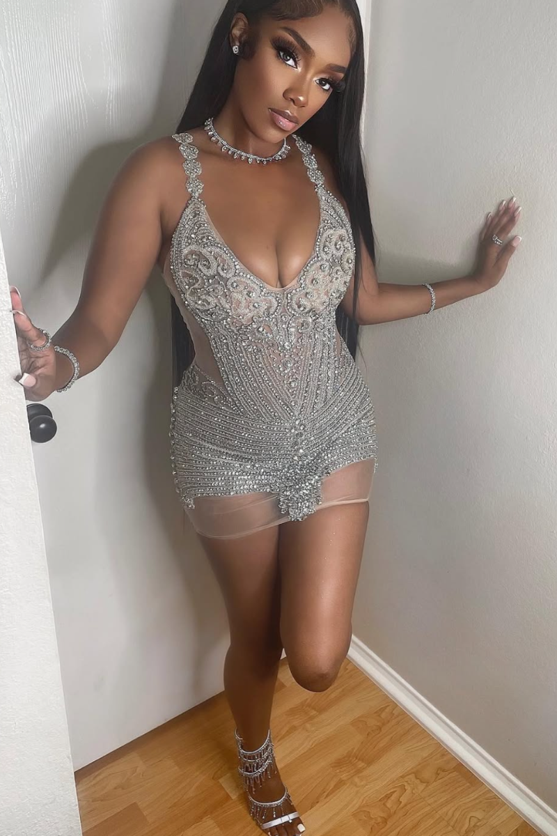 Be Jewelled Rhinestone Dress