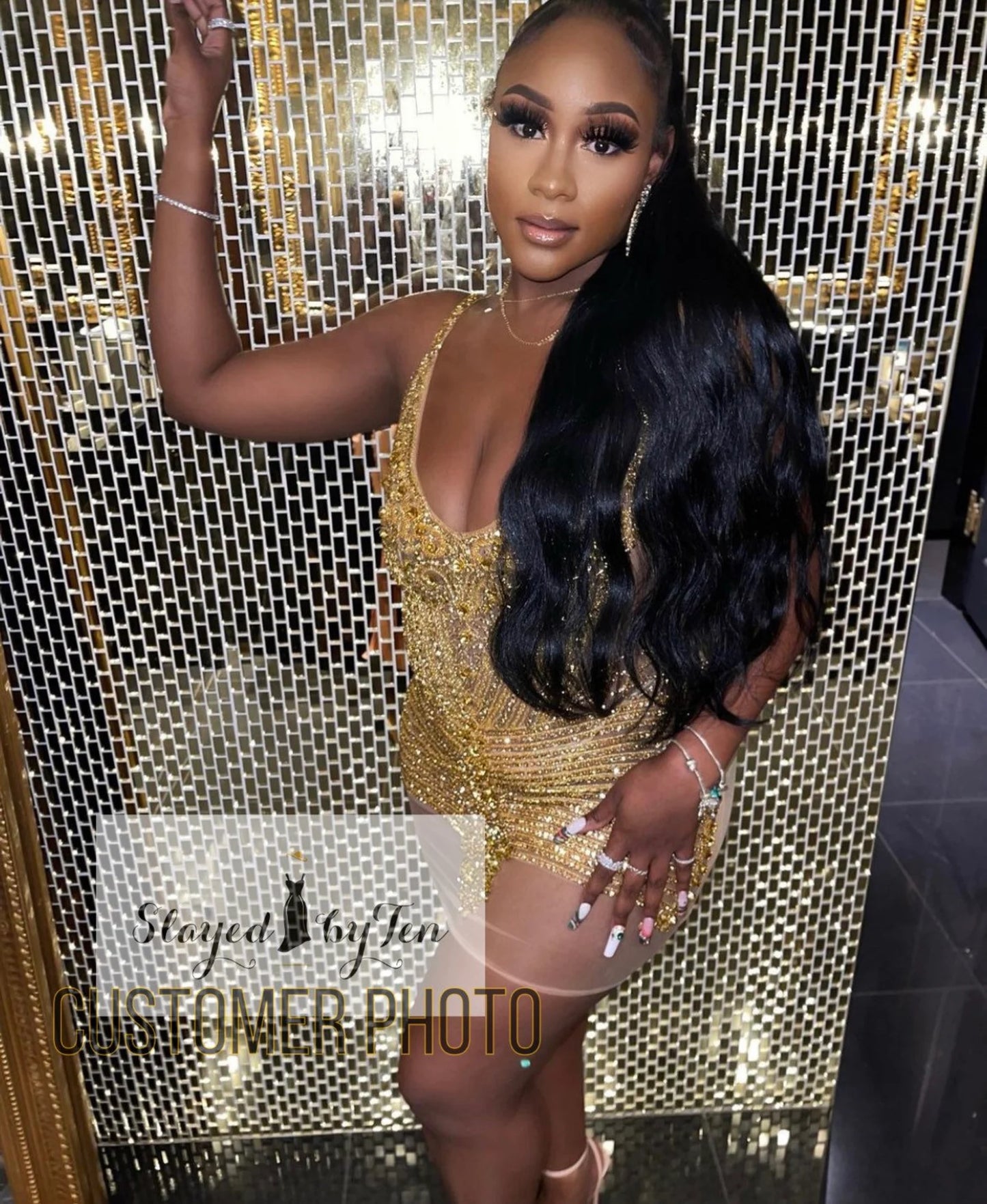 Be Jewelled Rhinestone Dress